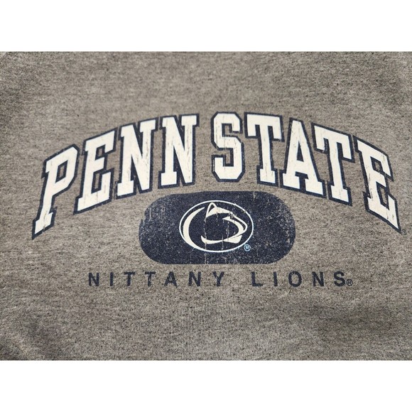 Jansport Hoodie Men's M Gray NCAA Penn State Nittany Lions PSU Sweatshirt - Picture 4 of 7